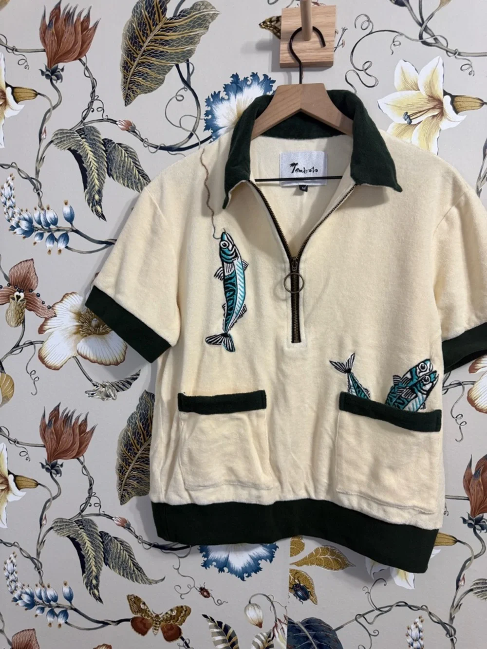Tombolo 'The Angler' Cabana Shirt Size M - Picture 5 of 8